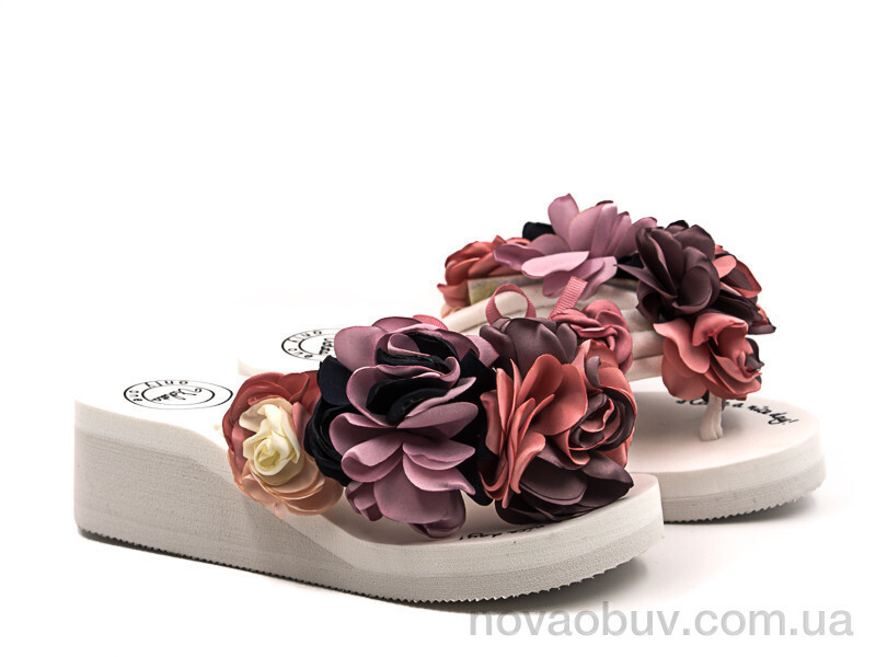 Шльопанці Violeta 8-278 white