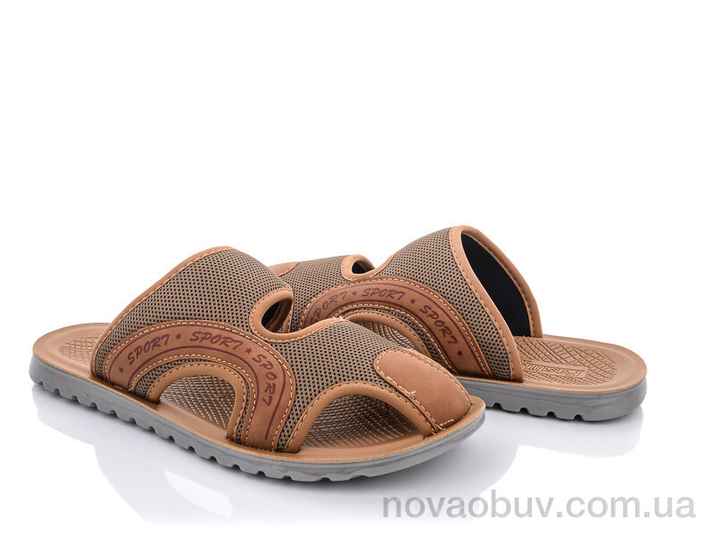 Шльопанці Violeta M201-4 brown