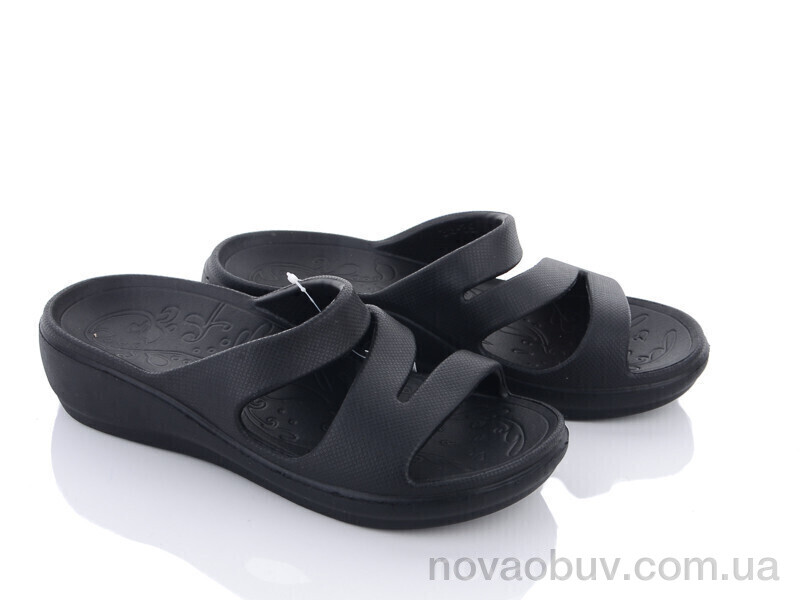 Шльопанці Violeta W407-1 black