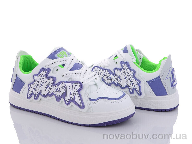 Кросівки Violeta 186-26 white-purple