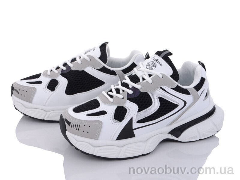 Кросівки Violeta 136-21 white-black