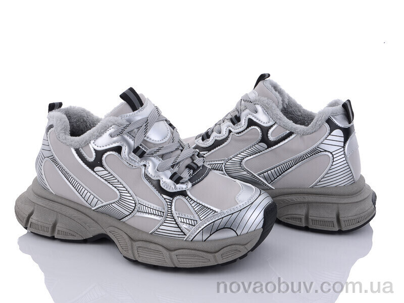 Кросівки Violeta 197-155 l.grey
