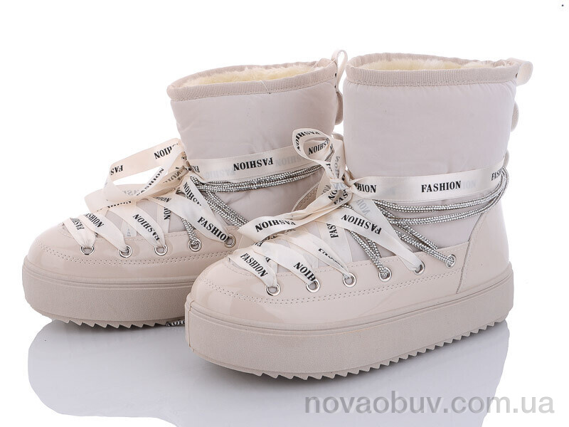 Дутики Violeta 20-1009-2 beige
