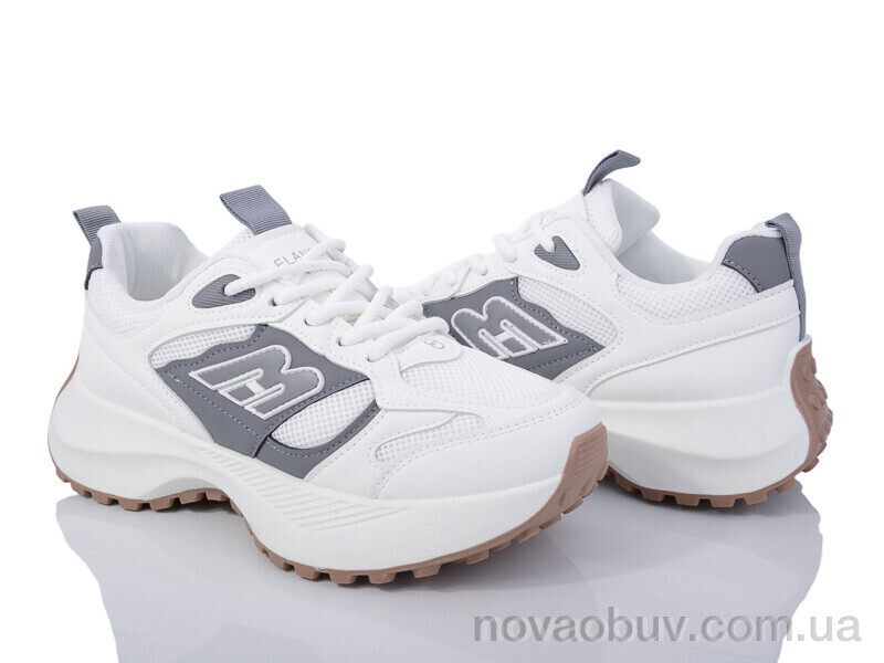Кросівки Violeta 136-33 white-grey