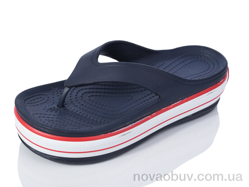 Шльопанці Inblue N508 navy-red