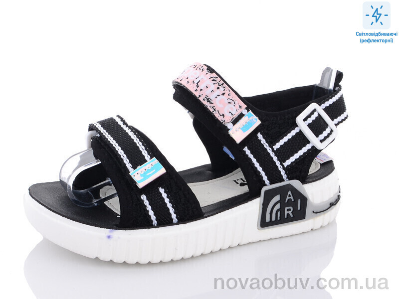 Босоніжки ASHIGULI A2378 black