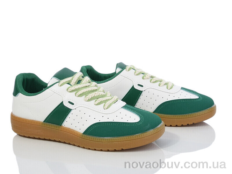 Кросівки Violeta 143-45 white-green