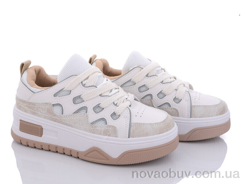 Кросівки Violeta 20-1018-2 white-beige