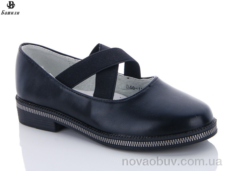 Туфлі Башили D40-18 black