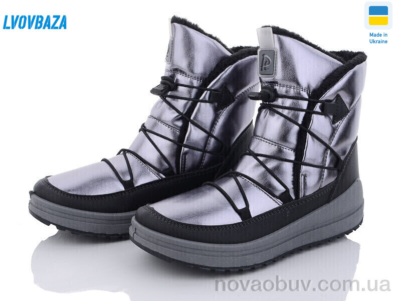 Чоботи Lvovbaza Paolla 461-6313 silver