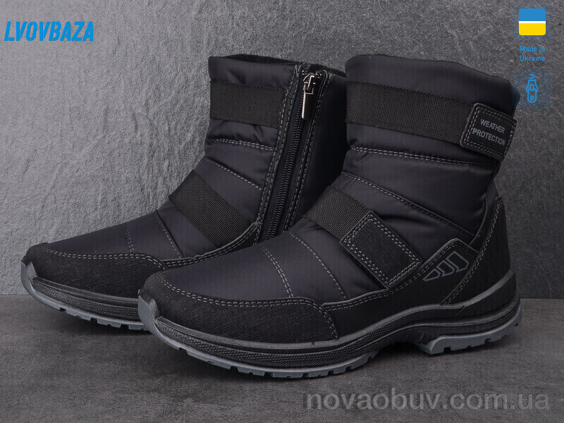 Черевики Lvovbaza Paolla 366-6113 чорний