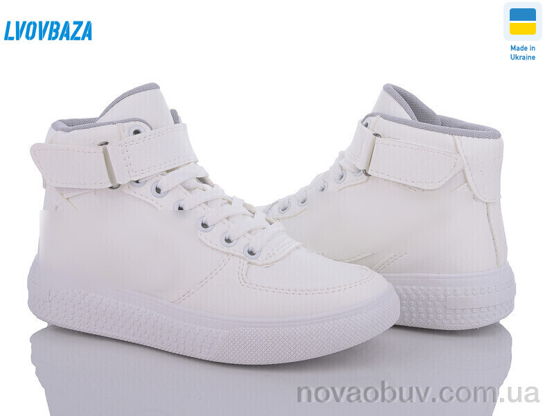Кросівки Lvovbaza B&R 117 білий бп
