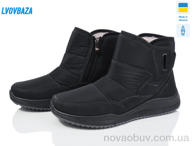 Дутики Lvovbaza Paolla N1 чорный