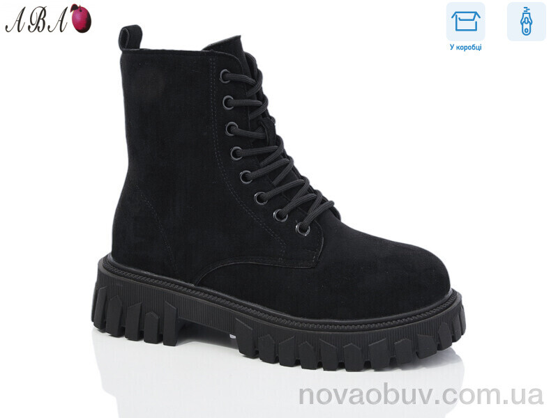 Черевики Aba 5235 black з.
