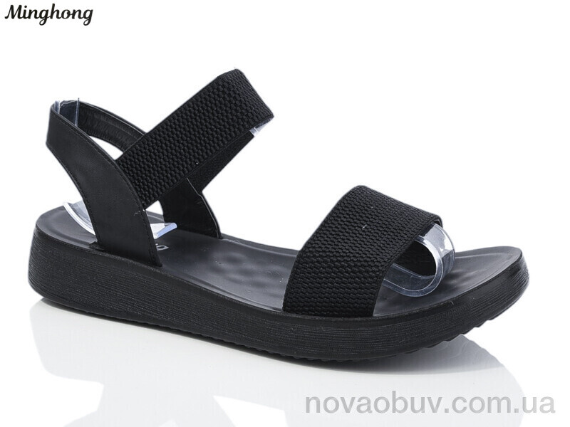 Босоніжки Minghong 7715-39 black масажка