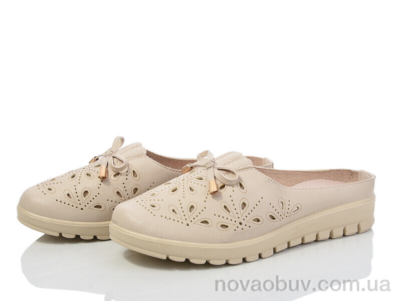 Шльопанці Baolikang 001-2 beige
