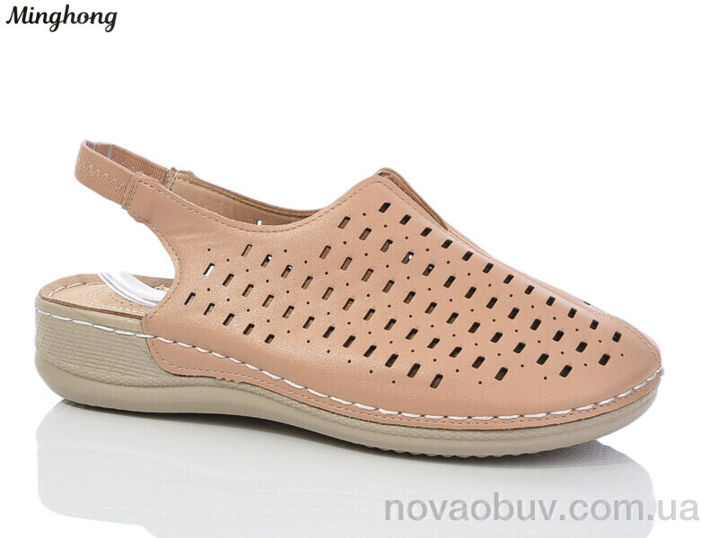 Босоніжки Minghong 2335-4 tan