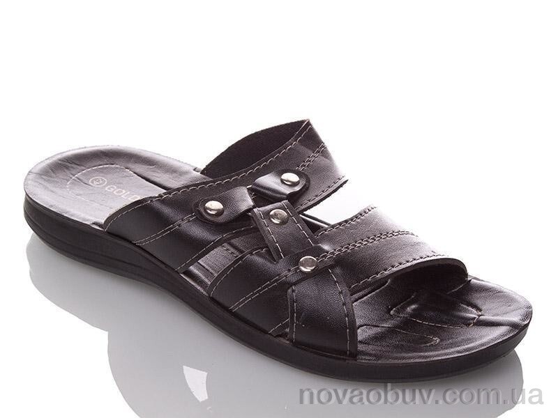 Шльопанці DeMur MGoldstar black