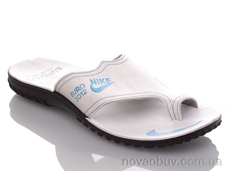 Шльопанці DeMur MN white-blue P