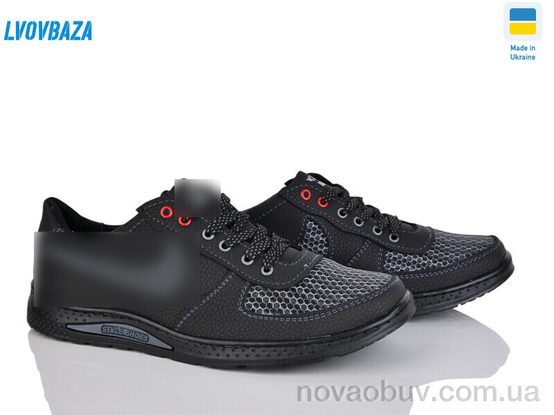 Кросівки Lvovbaza Cardinal 39 сіра сітка