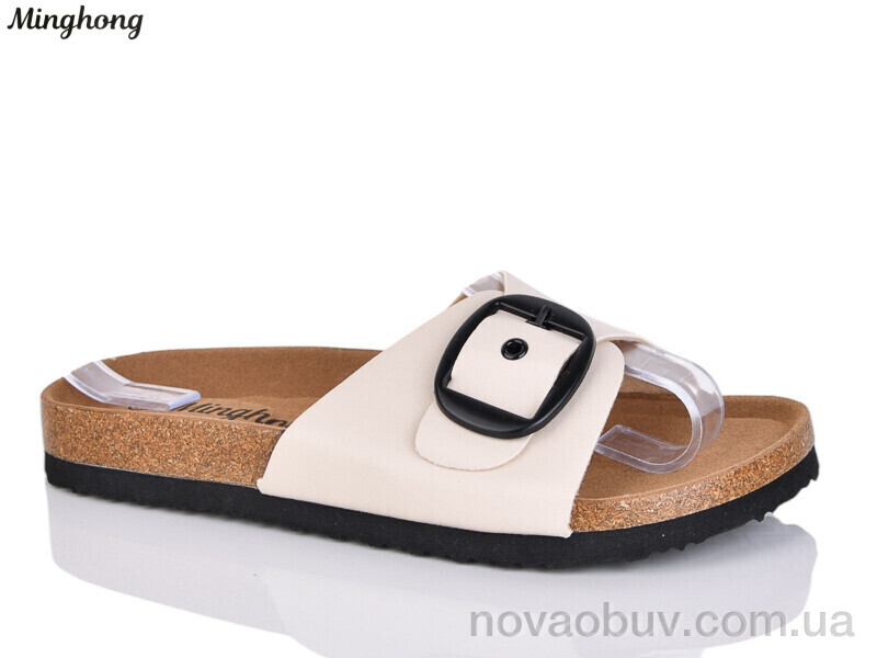Шльопанці Minghong 2501 beige
