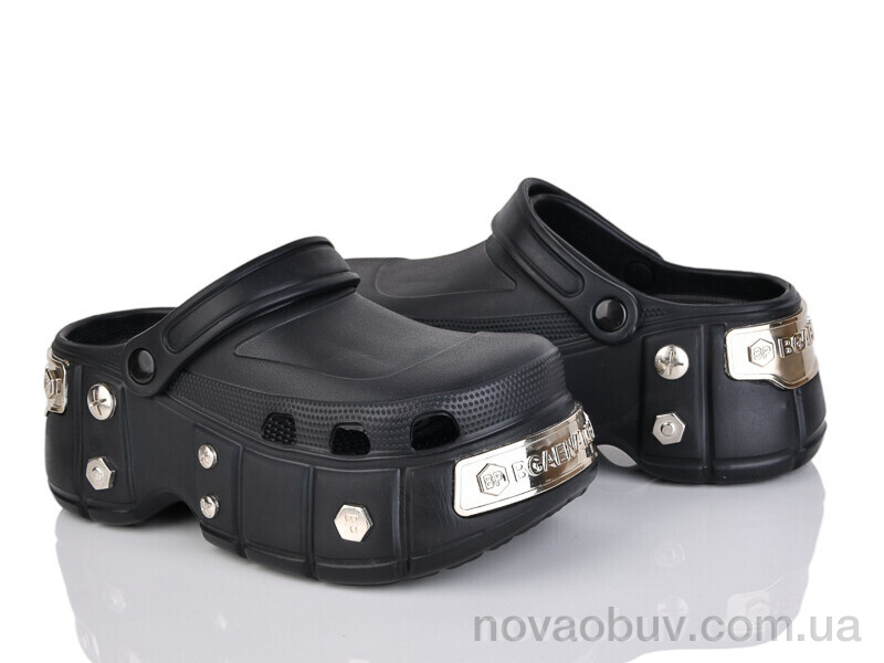 Крокси YZY K001 black