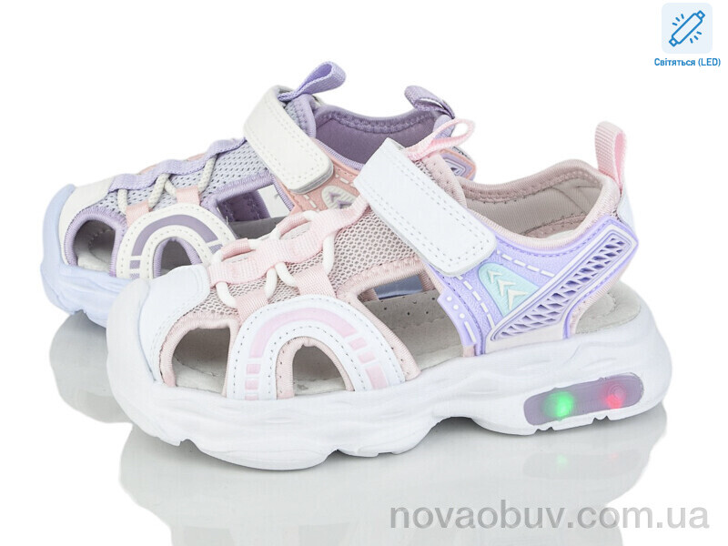 Босоніжки Poni kids 2637-4D LED mix