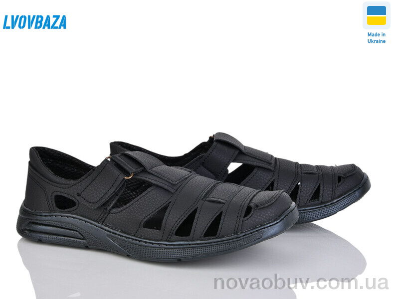 Туфлі Lvovbaza Comfort Б8 чорний