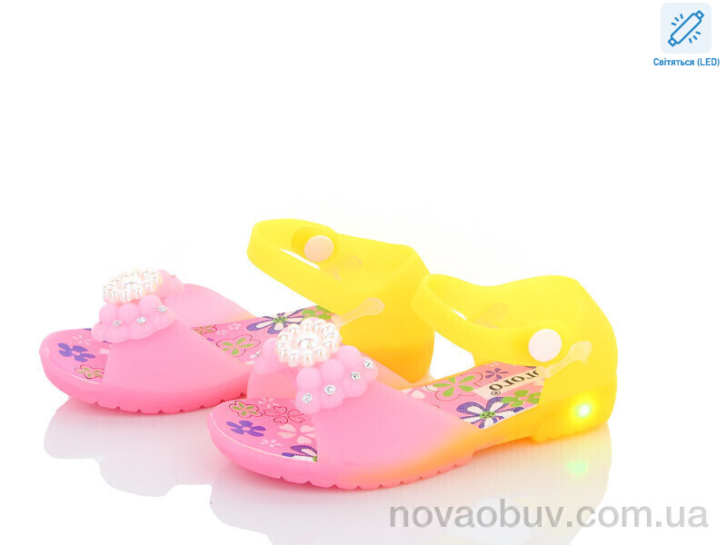 Босоніжки Obuvok 1702-2 LED (00677)