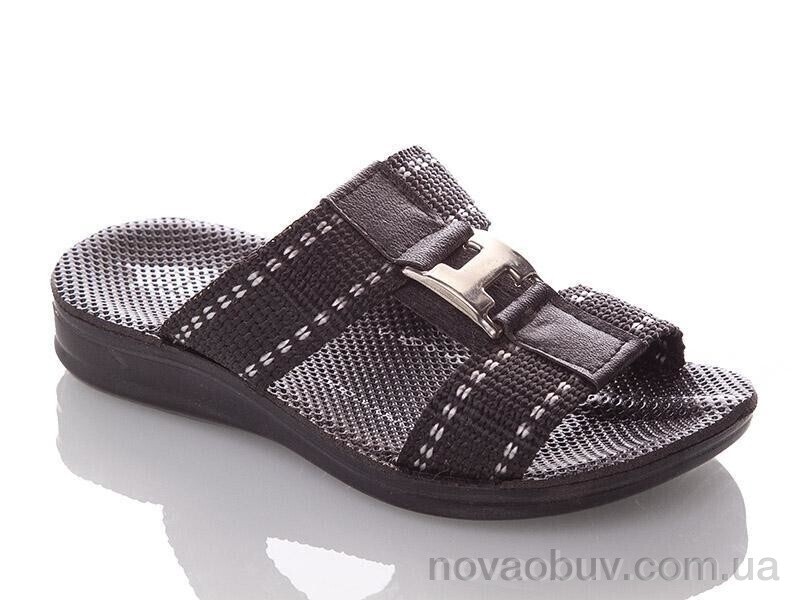 Шльопанці DeMur BH-B-black-white