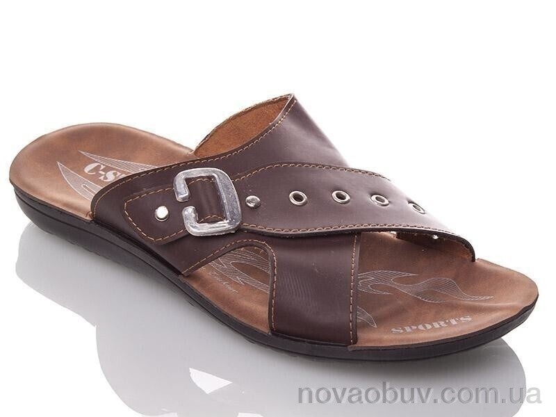 Шльопанці DeMur M3897 brown