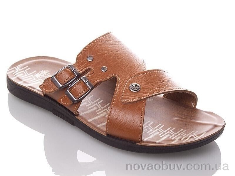 Шльопанці DeMur MN25 camel