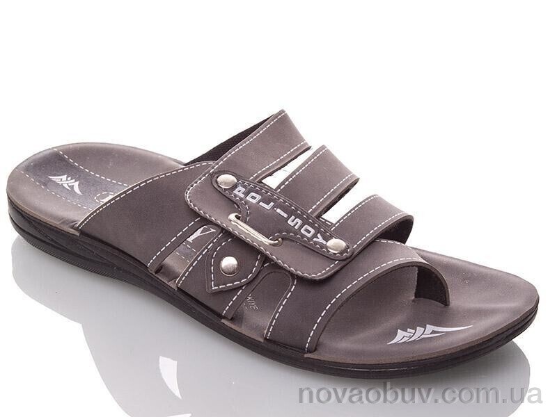 Шльопанці DeMur MPolisoy B-L grey