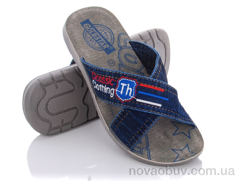 Шльопанці DeMur MD2026-2-6126 blue
