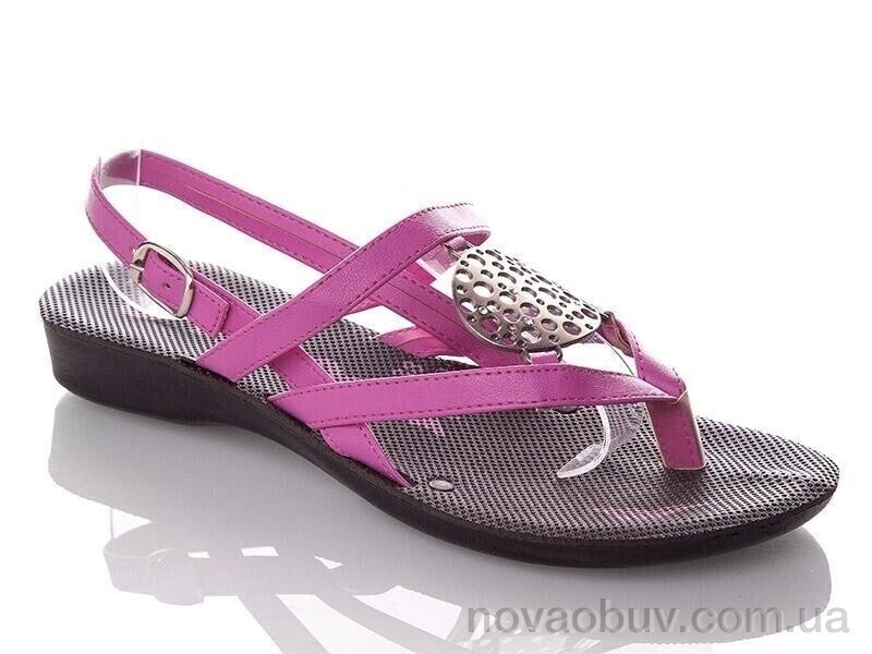 Босоніжки DeMur WMona-collar-fuchia