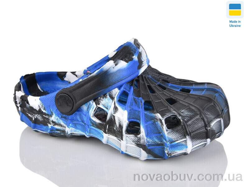 Крокси Lot Shoes N016 синій-білий
