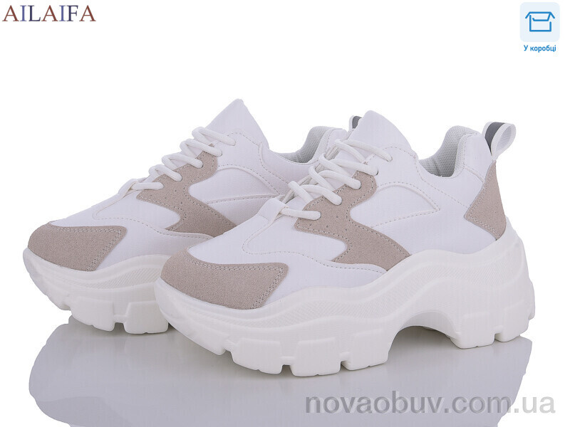 Кросівки Ailaifa A53 white піна