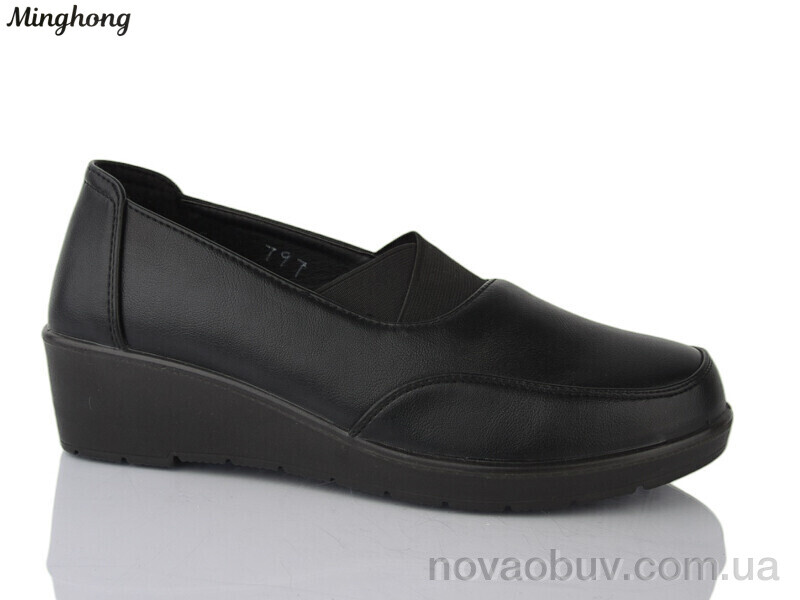 Туфлі Minghong 797 black
