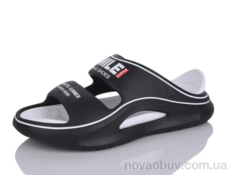 Шльопанці Alimama-Girnaive 808 black-white