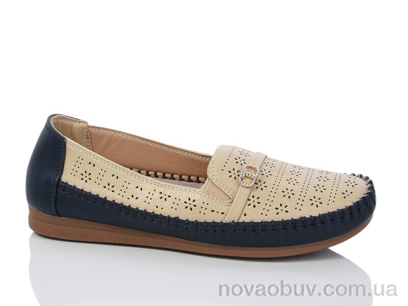 Туфлі Leguzaza 916 beige-blue