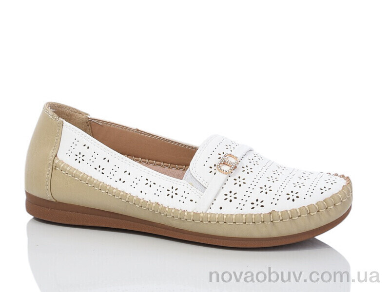 Туфлі Leguzaza 916 white-beige