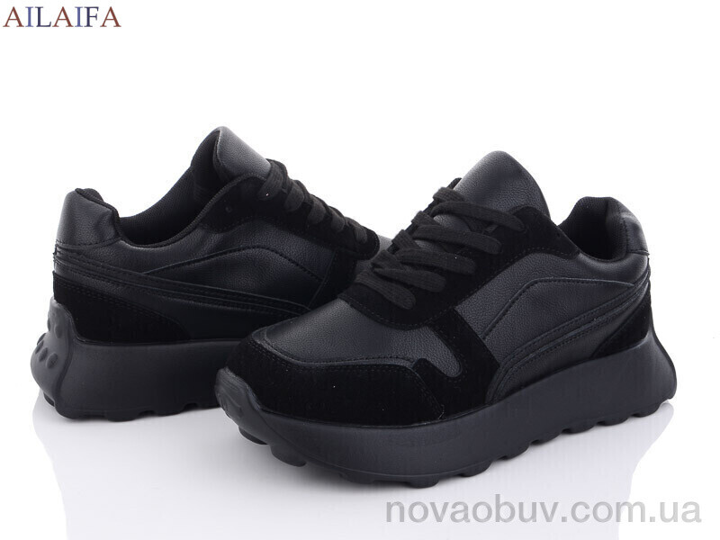 Кросівки Ailaifa 2399 all black піна