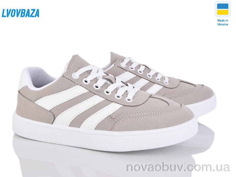Кросівки Lvovbaza B&R602  мокко