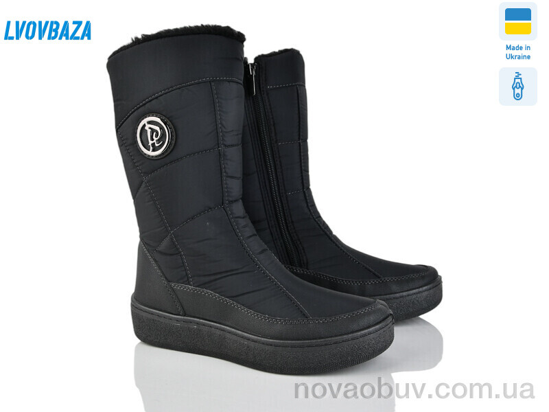 Дутики Lvovbaza Paolla N274 чорний