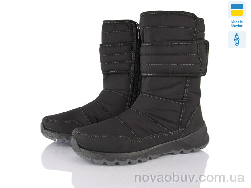 Дутики Paolla U3 чорний
