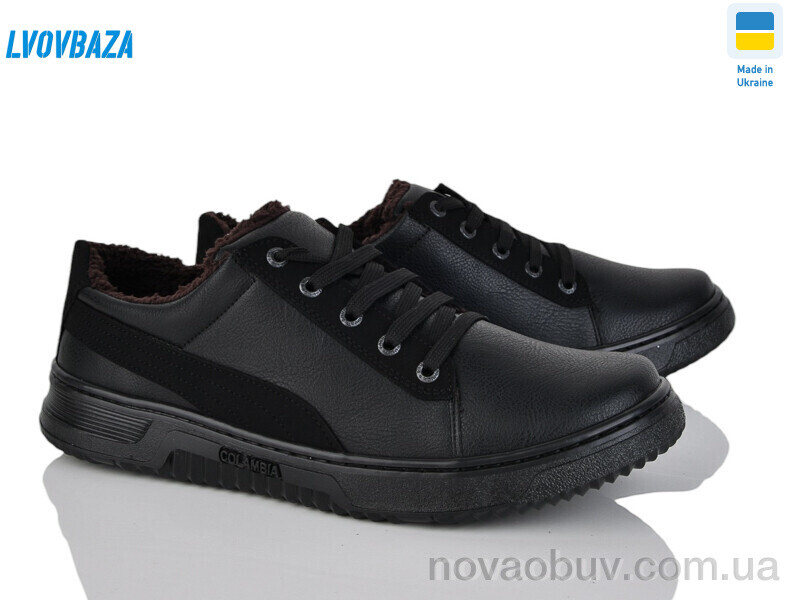 Кросівки Lvovbaza Yulius 59 хутро чорний