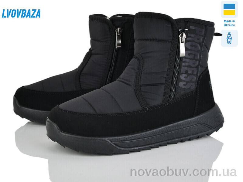 Дутики Lvovbaza 3715 чорний