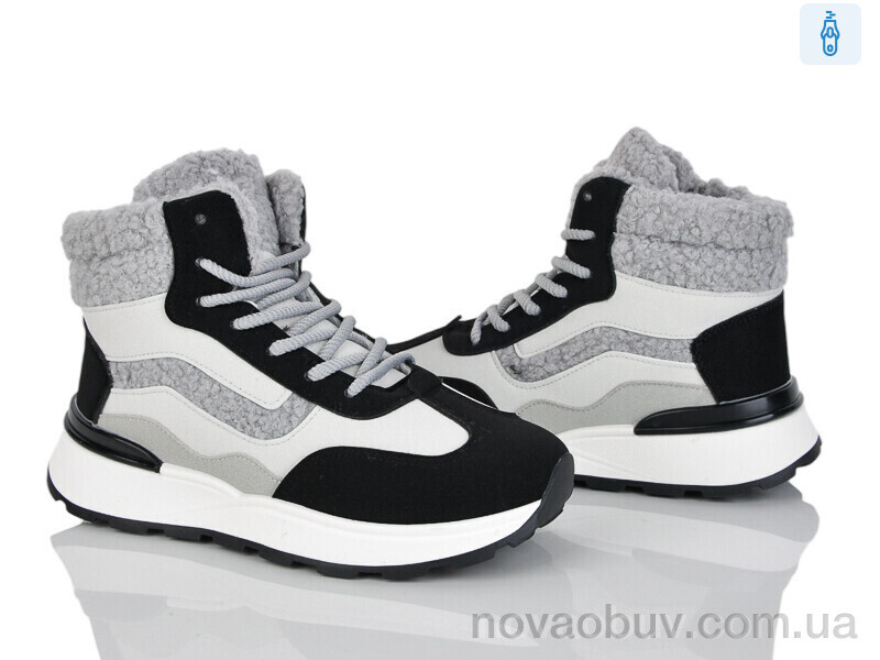 Черевики Baolikang 8712 grey-black