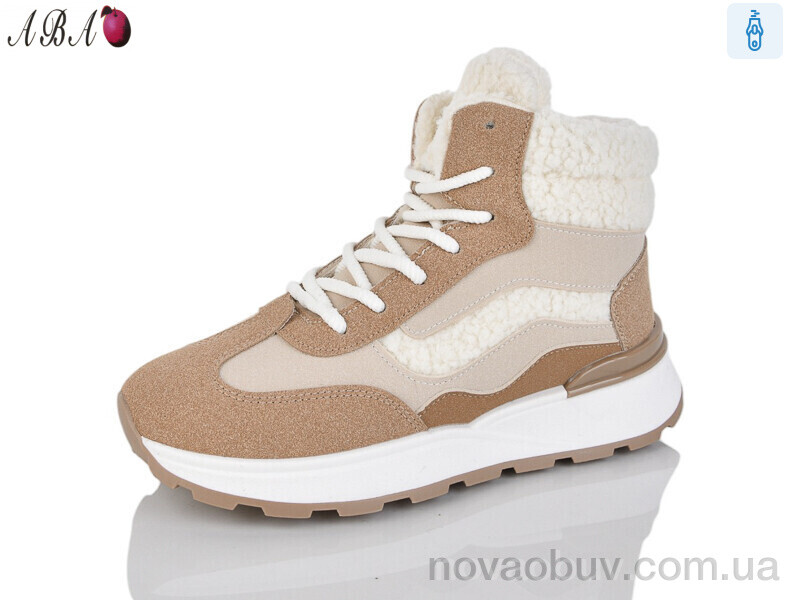 Черевики Aba 8712 beige-brown