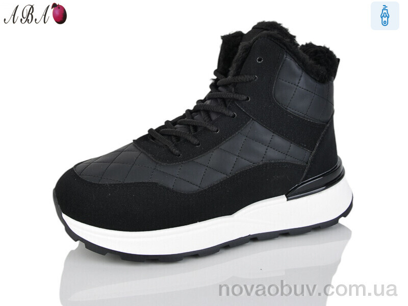 Черевики Aba 8711 black